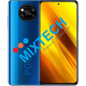 Дисплейный модуль в сборе для Xiaomi POCO X3 синий