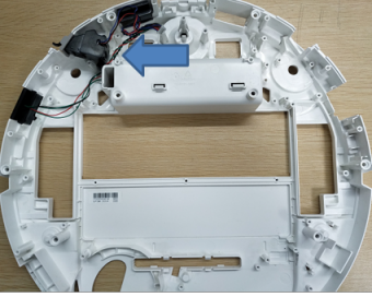 L Ground&Photoelectric collision assembly-Mi Robot Vacuum Mop Essential