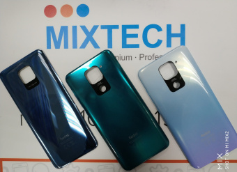 Корпусная деталь для телефона Battery Cover Assy-F6L-universal version-gradient ramp bluish-spray&new silk screen-PC+PMMA