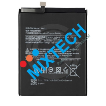 Аккумуляторная батарея для Xiaomi Mi 8 Lite Battery assy-BM3J